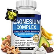 Ready Stock Fast Shipping Ready Stock TK Hot Sale Magnesium Complex Capsule Magnesium Supplement Mag