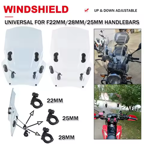 Windshield For BMW F800R R1200RT S1000XR Wind Deflectors R9T R1200GS ADV R1250GS Adventure F850GS F7