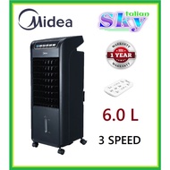 midea air cooler MAC-106A, midea penyejuk udara 6L