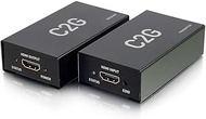 C2G HDMI Extender, HDMI Extender Over Cat5/6, 1080p Support, Up to 164 Feet (50 Meters), Black, Cabl