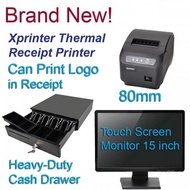 POS System - 15 inch Touch Screen - Full Set with CPU