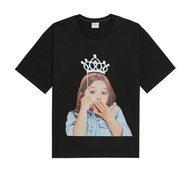 South Korea counter scan purchase ADLV donuts baby pattern male and female couples T-shirt short-sle