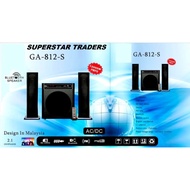 HOME THEATER SPEAKER GA-812-S Speakers system Home Theatre available High Quality