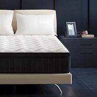 12 Inch Hybrid Mattress Queen With Memory Foam - Mattress In A Box With Individual Pocket Spring - M