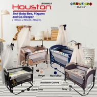 BOX BAYI CREATIVE BABY SIDE BED 1089 XLR HOUSTON KASUR BOX BABY