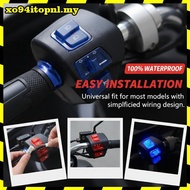 XOPNL Universal Motorcycle  Button Set Transparent 5PCS For Scooter E Bike Durable DIY Repair Modifi