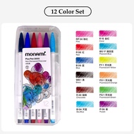【Epoch Islet】Monami Plus 3000 Pen Fineliner Flexible Felt Brush Tip 0.4MM Journal Pen Set 慕娜美 盒装纤维笔
