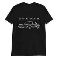 1968 Cougar Xr-7 Gt-E Muscle Car Collector Short-Sleeve Unisex T-Shirt