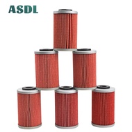 6 ชิ้นรถจักรยานยนต์กรองน้ำมันสำหรับKTM Bike Duke RC 125 200 390 RC R EXC 250 400 450 SX MXC EXC 520