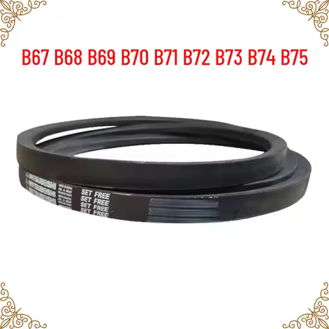 1PCS Japanese V-belt industrial belt B-belt B67 B68 B69 B70 B71 B72 B73 B74 B75
