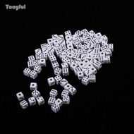 Tooyful 100pcs   5mm   Six - Sided   D6   Dice   for      Role   Playing   Games