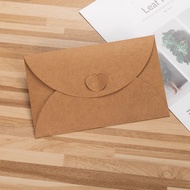 Yours MO-100Pcs Kraft Mini Envelopes Brown Kraft Envelopes for Gift Cards and Business Cards
