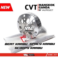 Mangkok Ganda Beat Karbu Scoopy Karbu Spacy Karbu Kampas Ganda Racing