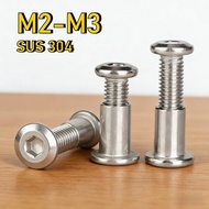 [YMH-G11]  locking screws 304 stainless steel, plywood, internal screws, hexagon socket combination 