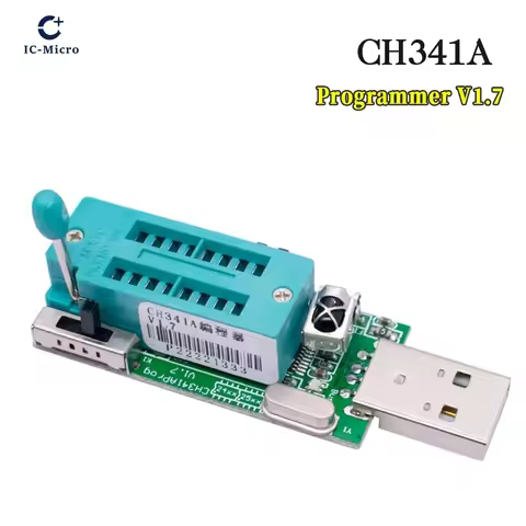 CH341A Programmer V1.7 1.8V Level Shift W25Q64FW W25Q128FW Gd25LQ64