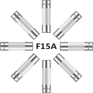 15A 250V 5x20MM Fast Blow Ceramic Fuses 15 Amp 250 Volt 0.2 x 0.78 Inch Fast-Acting Tube Fuse F15AL2