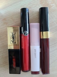 YSL Chanel GA Armani laneige 唇彩唇膏