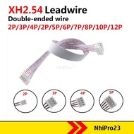 White bus cable 2p 3p 4p 5p 6p 7p 8p 10p 12p xh2.54