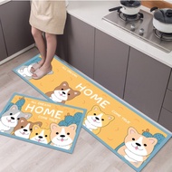 2-in1 Trendy Kitchen Door Mat Door Mat Kitchen Room Door Number 7 Newest Model Anti Slip Home Suppli