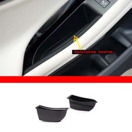Rear Door Handle Storage Box Container Holder Tray ABS Black for Range Rover Range Rover Evoque L 20