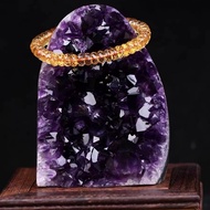 [2361People Collection]Pure Natural Amethyst Crystal Cave Wealth-Attracting Ornament Amethyst Rough 