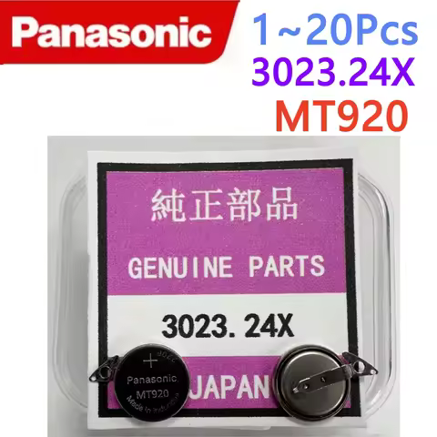 Original Panasonic 3023 24X MT920 3023.24X Watch Kinetic Energy Rechargeable Battery For Seiko 5J21 