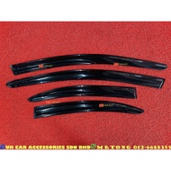 Mitsubishi lancer inspira mugen door visor sun visor air press protector sun shade car sun shade