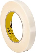 3M 5423 0.625" x 36yd Translucent Polyethylene Tape -30 to 225 Degrees F Performance Temperature, 0.