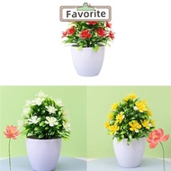 FAVORITEGOODS Artificial Flowers Ornament Artificial Plants Fake Flowers Desk Decoration