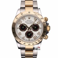 【大眾名錶】ROLEX勞力士 116523 Daytona半金迪通拿 2015/04 絕版白熊貓賽車面盤 尾期藍色夜光 底蓋原廠貼紙 B1251