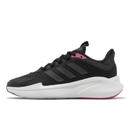 adidas Jogging Shoes Alphaedge+Black White Pink Women's Bounce Sneakers [ACS] IF7287