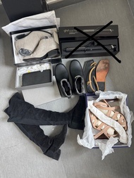Alexander Wang/barbour/Stuart Weitzman/reformation名牌鞋、Alexander McQueen銀包, GHD Curler