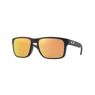 OO9244 HOLBROOK (A) MATTE BLACK WITH PRIZM ROSE GOLD LENS