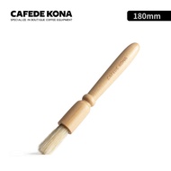 CAFEDE KONA Wooden handle cleaning brush grinder cleaning brush cafe bar household coffee brush