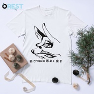 Kitsune no akuma Anime Chain saw man Graphic Short Sleeve Adult T-Shirt