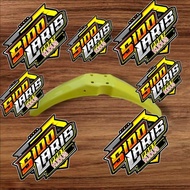 Honda win semi trail front fender set bracket set rubber shockbeker 73