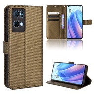 Flip Case OPPO Reno7 Pro 5G Case Wallet PU Leather Back Cover OPPO Reno7 5G Reno 7 Phone Casing