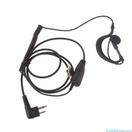 jenniferag.my WalkieTalkie with PTT MicHeadset Accessories GShape Earpiece for Hytera BP510 BP516 BP