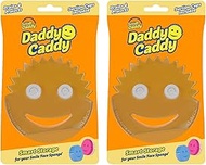 Scrub Daddy Caddy Sponge Holder - Kitchen Sink Organiser for Scrub Daddy/Mommy Cleaning Sponges and 