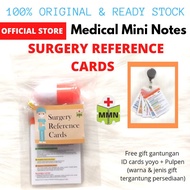 Original | Medical Mini Notes - Surgery Card | Surgical Nametag | Surgical Flashcard Card