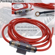 Amplifier Audio Cable Wire Power Suit 8GA Amplifier Wiring Kit / Amp Wire - 4 / 5 / 6 / 8 Meter