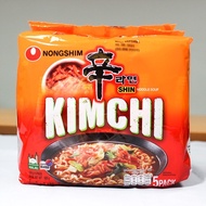 Pack Of 5 Noodles NONGSHIM SHIN KIMCHI