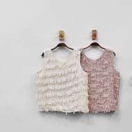 Special * 32wardrobe-Fringed Vest #68596t