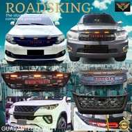[ FREE TRD LOGO ] TOYOTA FORTUNER 2015~2025 GR TRD FRONT BUMPER GRILL DAYLIGHT DRL LIGHT LAMP 4x4