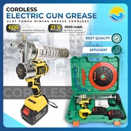 Alat GREASE Semprot Listrik Electric Spray Gun 600CC 21VOLT minyak Lithium Grease Gun