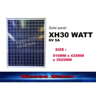 1PCS XH 30W Watt  6V Polycrystalline Cells Solar Panel Module Battery Charger RV