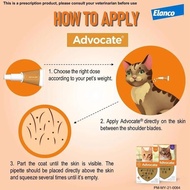 - Advocate Dog and Cat Flea and Ticks Drops for Dogs and Cats