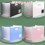 KANGNAI Test Paper Storage Folder, Retractable Accordion Bag Multi-layer File Storage Box,  Stand-up