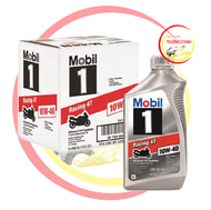 Nhớt Mobil 1 Racing 10W40 thùng 6 bình dành cho xe số  tay côn
