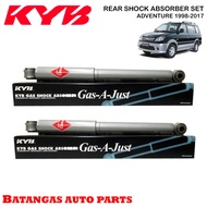 KYB REAR Shock Absorber (SET) For Mitsubishi Adventure 1998-2017 Part No: 553193